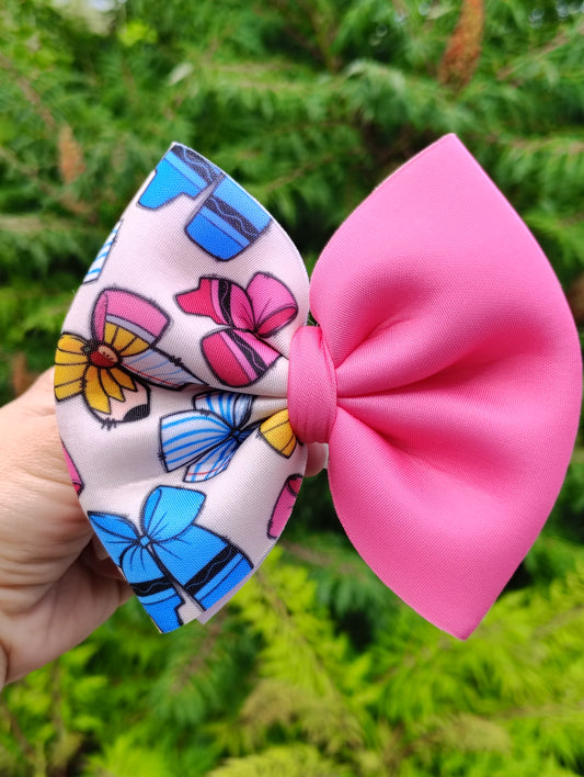 Pencils and Crayons Hairbow